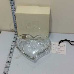 Mikasa Heart Shaped Bowl